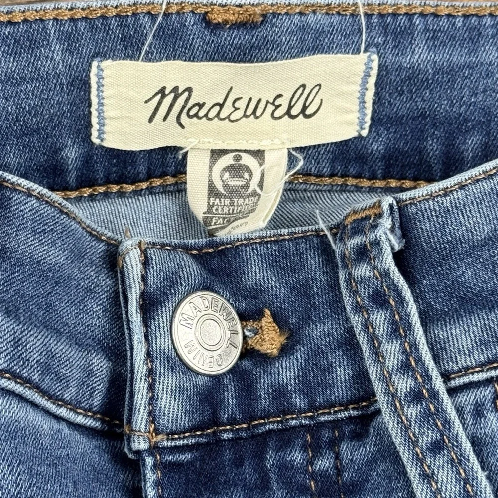 Madewell Curvy Roadtripper‎ Classic Blue Women's Jeans, Size 25 Petite
